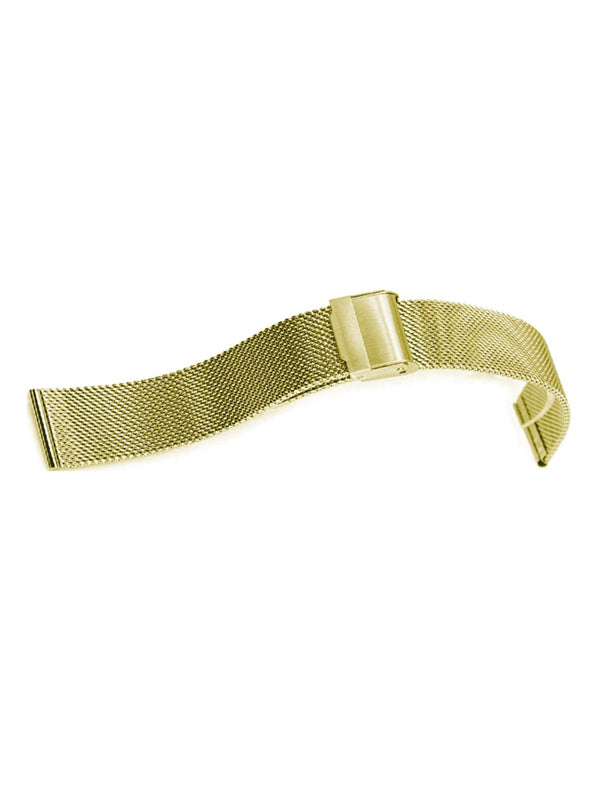 ARIES GOLD GOLD AG-M0002-18 MESH STRAP