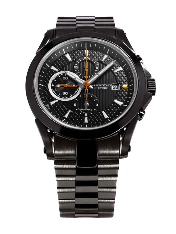 Aries Gold Inspire Champion G 725A CP-BLACK Watch