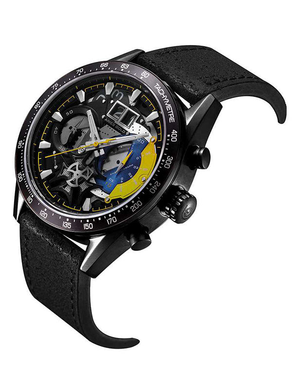 Aries Gold Jolter G 7008 BK-YW Watch 2