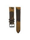 ARIES GOLD CAMO BROWN AG-L0030 SILVER BUCKLE LEATHER STRAP 2