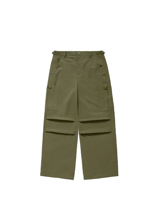 Army Green Baggy Cargo Pants