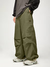 Army Green Baggy Cargo Pants 3