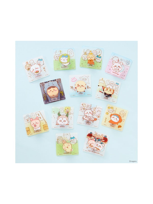 Bandai Candy Chiikawa Something Small And Cute Acrylic Scene Clip Biscuit 2