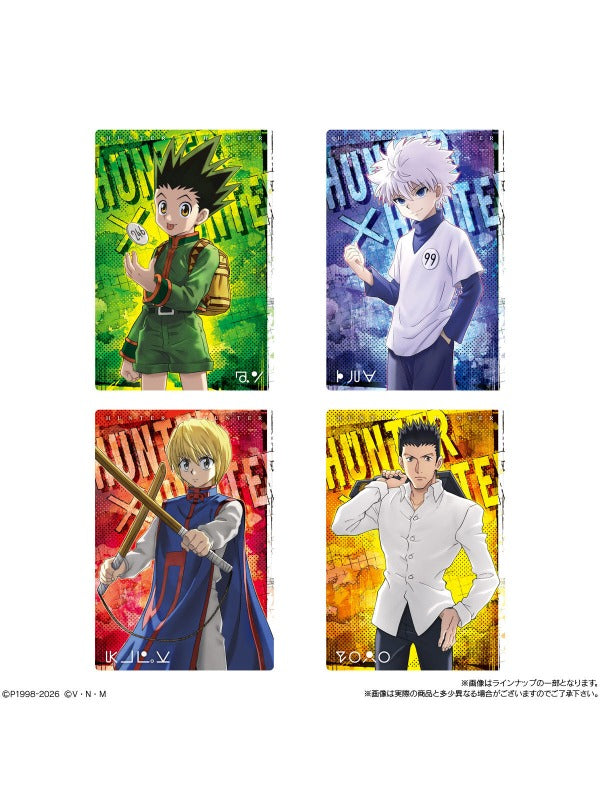 Bandai Candy Itajaga Hunter x Hunter 4 Corn Snack + Metallic Placard 2