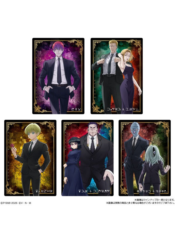 Bandai Candy Itajaga Hunter x Hunter 4 Corn Snack + Metallic Placard 5