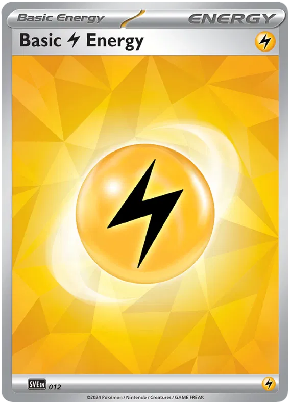 [Collector Troves] Pokemon Scarlet & Violet Basic Electric Energy Card