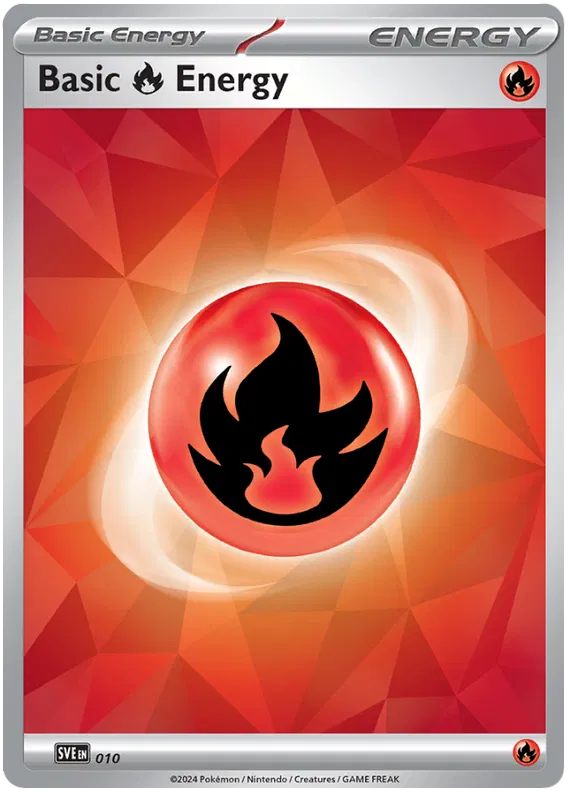 [Collector Troves] Pokemon Scarlet & Violet Basic Fire Energy Card