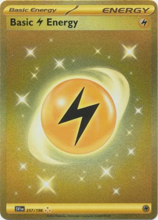 Pokemon Scarlet & Violet Basic Lightning Energy Card 2