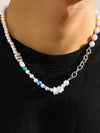 Beads & Chain Necklace 4