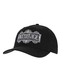 Beetlejuice Embroidered Logo Cap