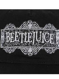 Beetlejuice Embroidered Logo Cap 3