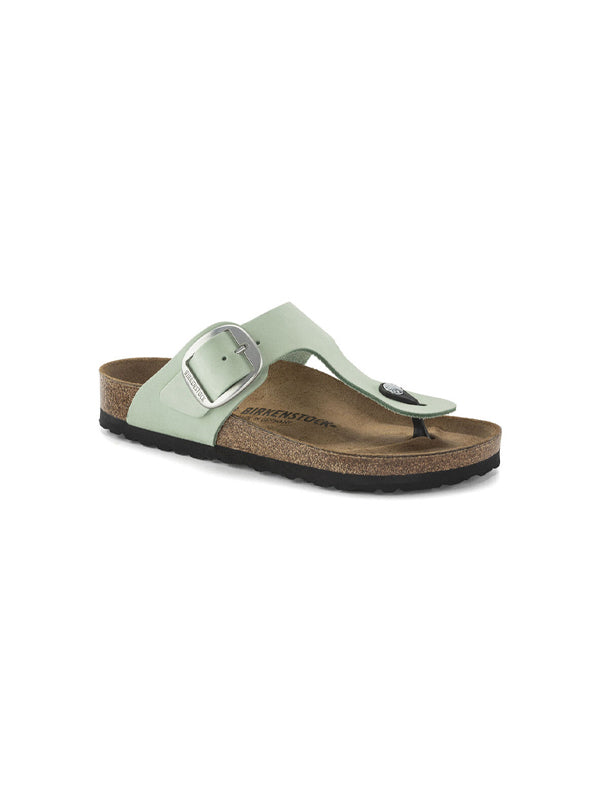 Birkenstock Gizeh Big Buckle Sandals in Matcha Color