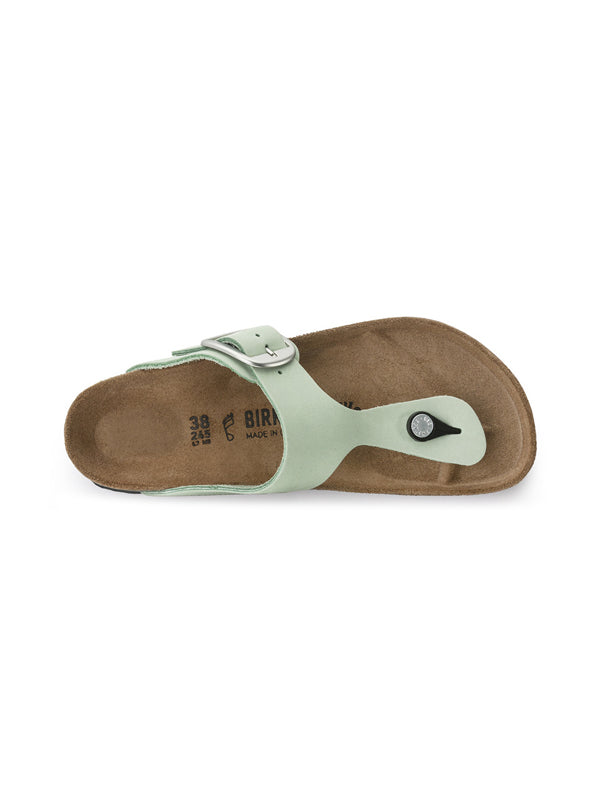 Birkenstock Gizeh Big Buckle Sandals in Matcha Color