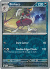 Pokemon Scarlet & Violet Bisharp Card reverse