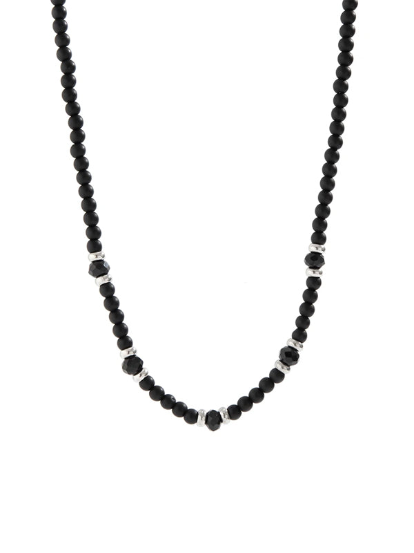Black Beads Necklace 2