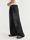 Black Grey Baggy Jeans 4