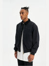 Black Lambhair Work Jacket  4