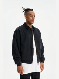 Black Lambhair Work Jacket 5
