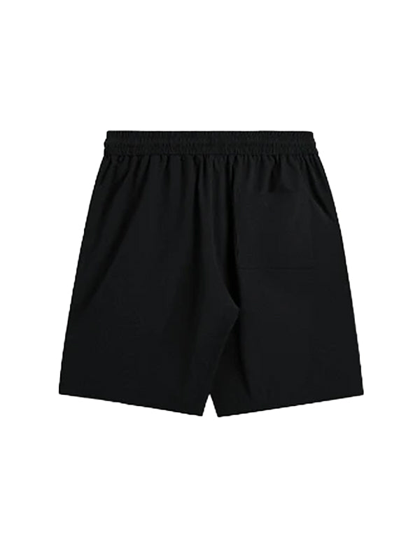 Black Lightweight Shorts with Large Pockets 2