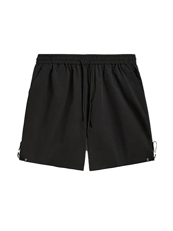 Black Shorts with Big Back Pockets