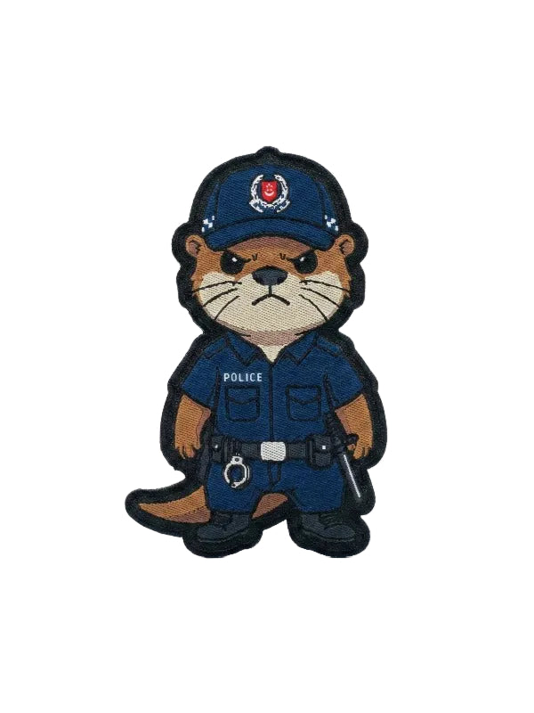 Black Stealth Iron On Patch - Warrant Officer Dobhar-chú™ in SPF Uniform
