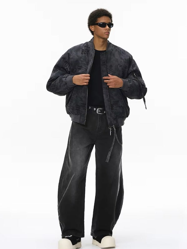 Black Washed Jeans 2