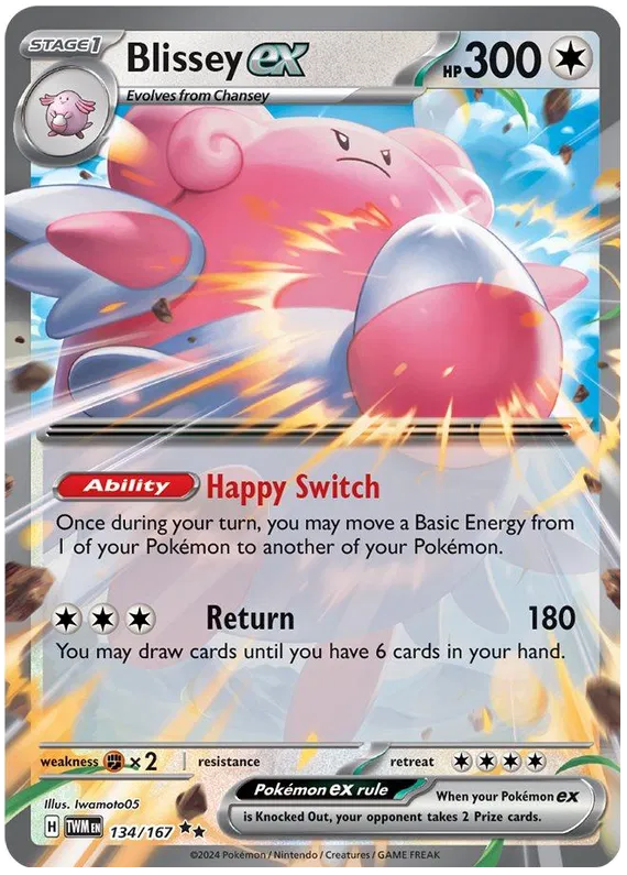 [Collector Troves] Pokemon Scarlet & Violet Twilight Masquerade Blissey ex Card