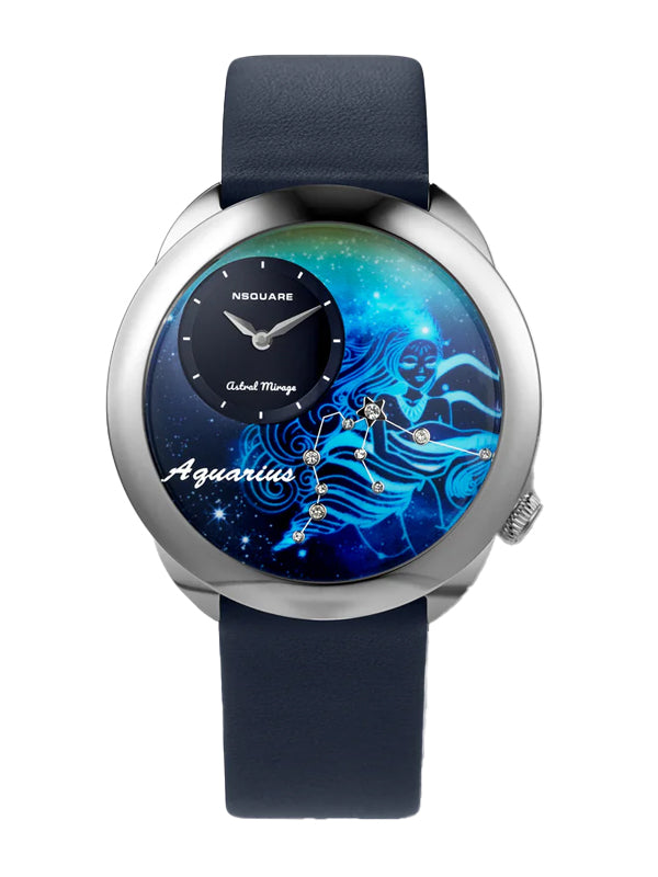 NSquare Astral Mirage N64.11 Watch Aquarius Steel/Blue