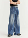 Blue Baggy Jeans 3