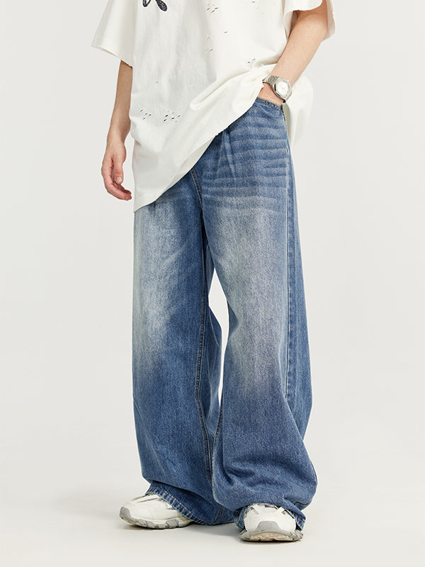 Blue Baggy Jeans 5