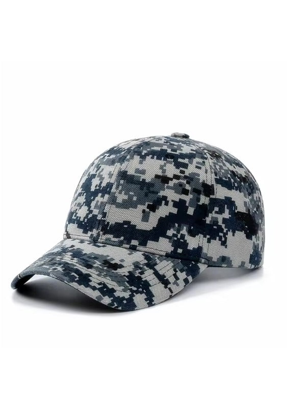 Blue Camouflage Baseball Cap