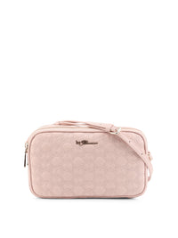 Blumarine be Blumarine Pink Quilted Crossbody Bag