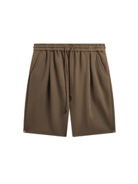 Brown A-Line Shorts