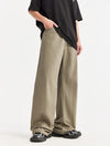 Brown Washed Wide Leg Jeans 3