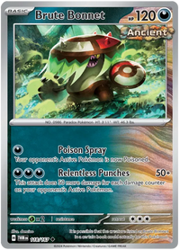 [Collector Troves] Pokemon Scarlet & Violet Twilight Masquerade Brute Bonnet Card