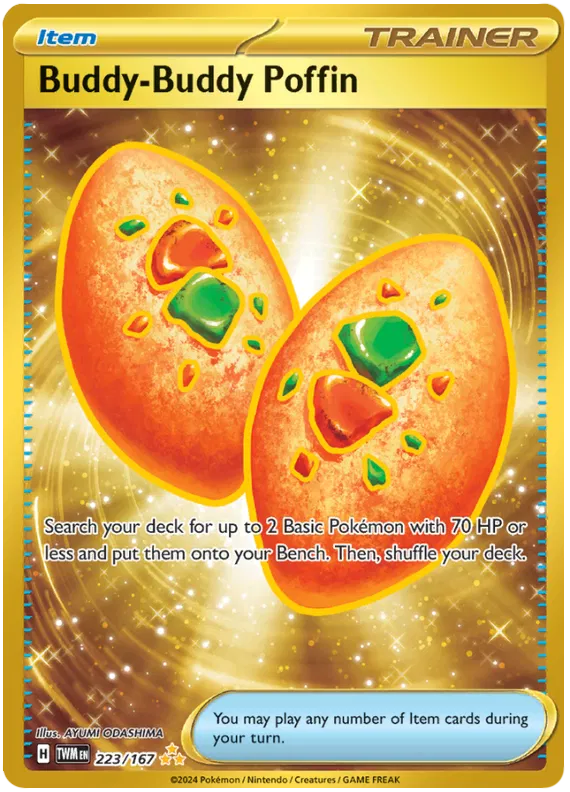 [Collector Troves] Pokemon Scarlet & Violet Trainer Buddy-Buddy Poffin Card
