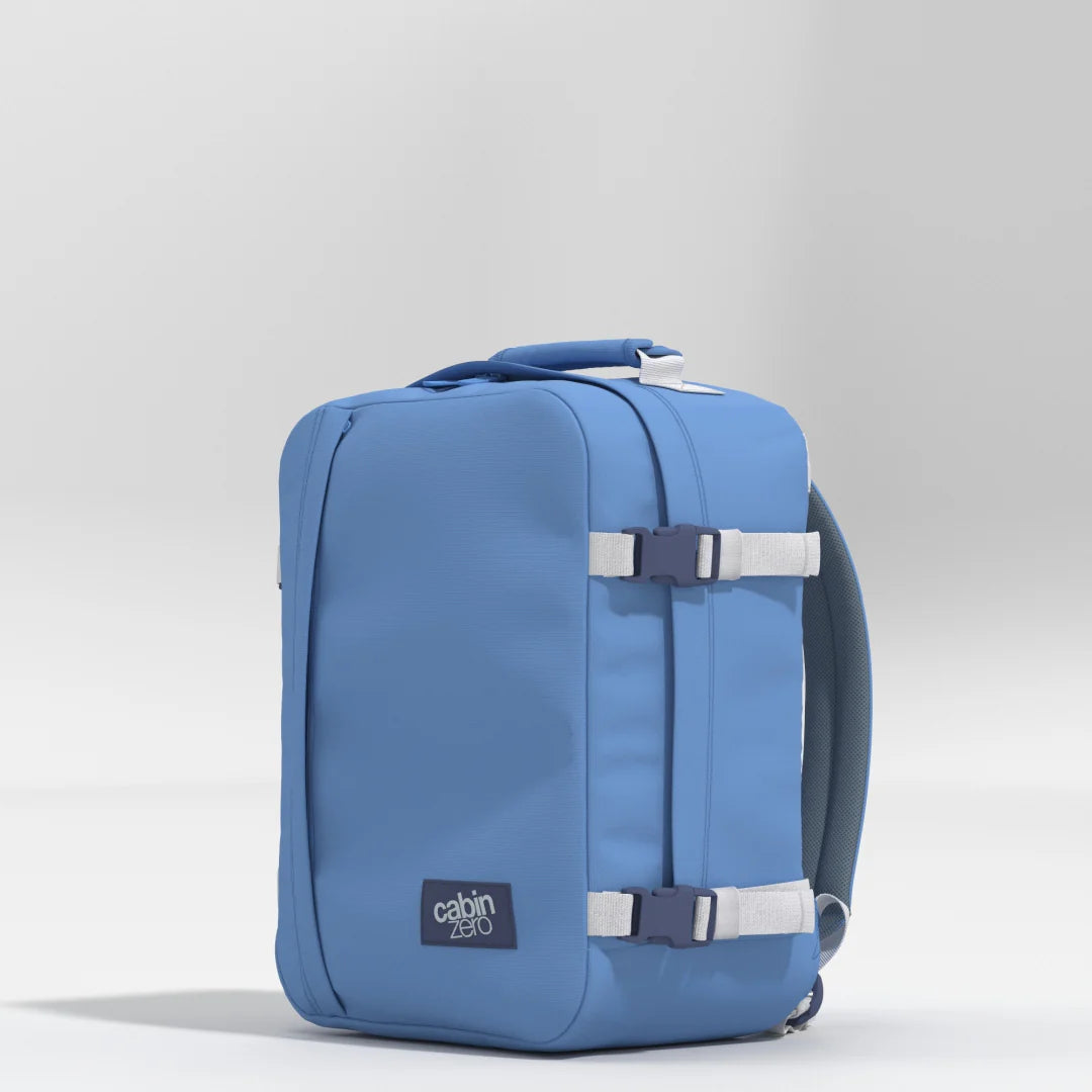 Cabinzero Classic Tech Backpack 28L in Infinity Blue Color
