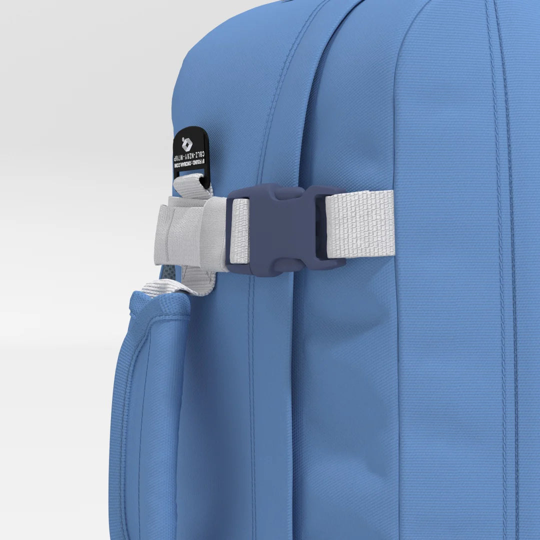 Cabinzero Classic Tech Backpack 28L in Infinity Blue Color