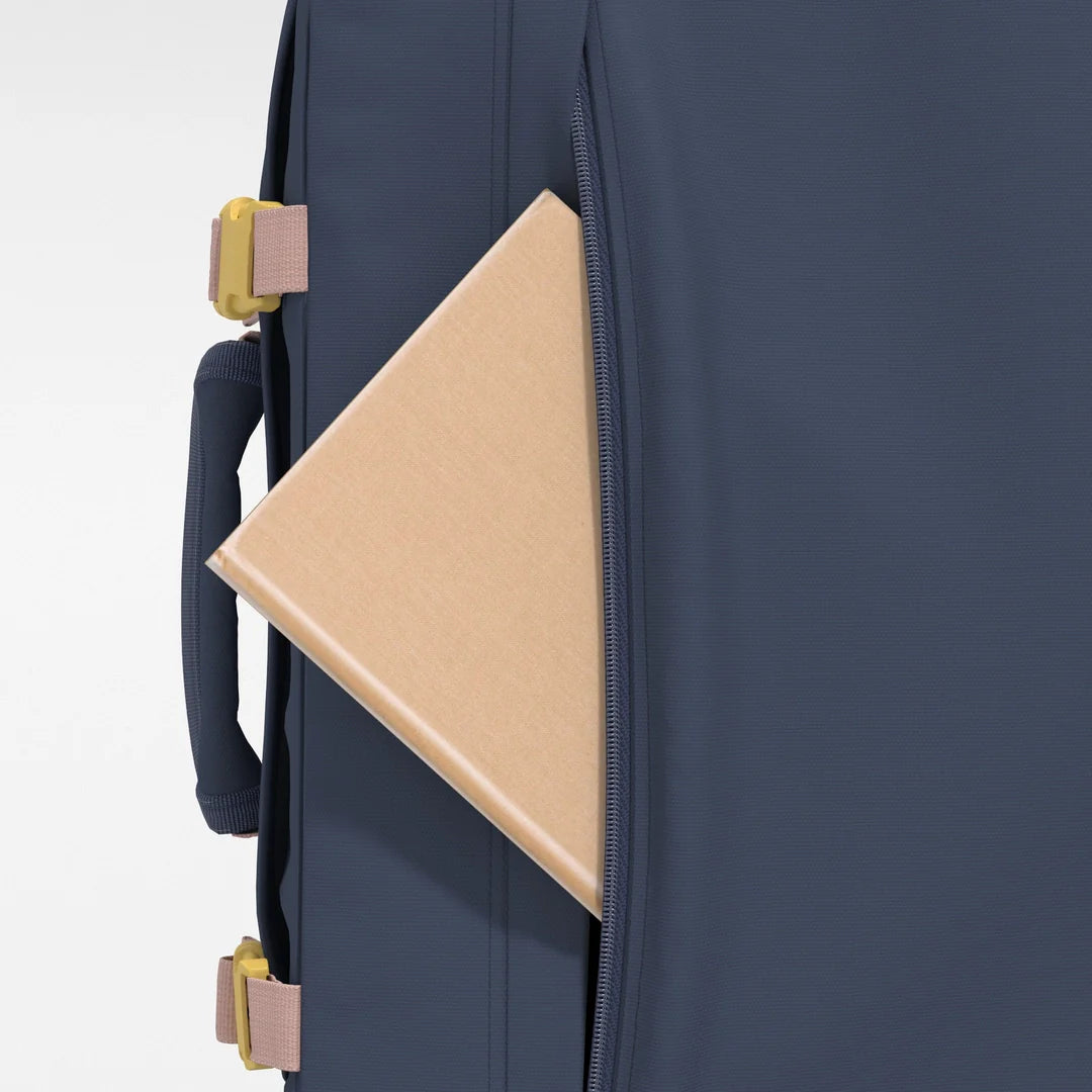 Cabinzero Classic Backpack 36L in Shibori Blue Color