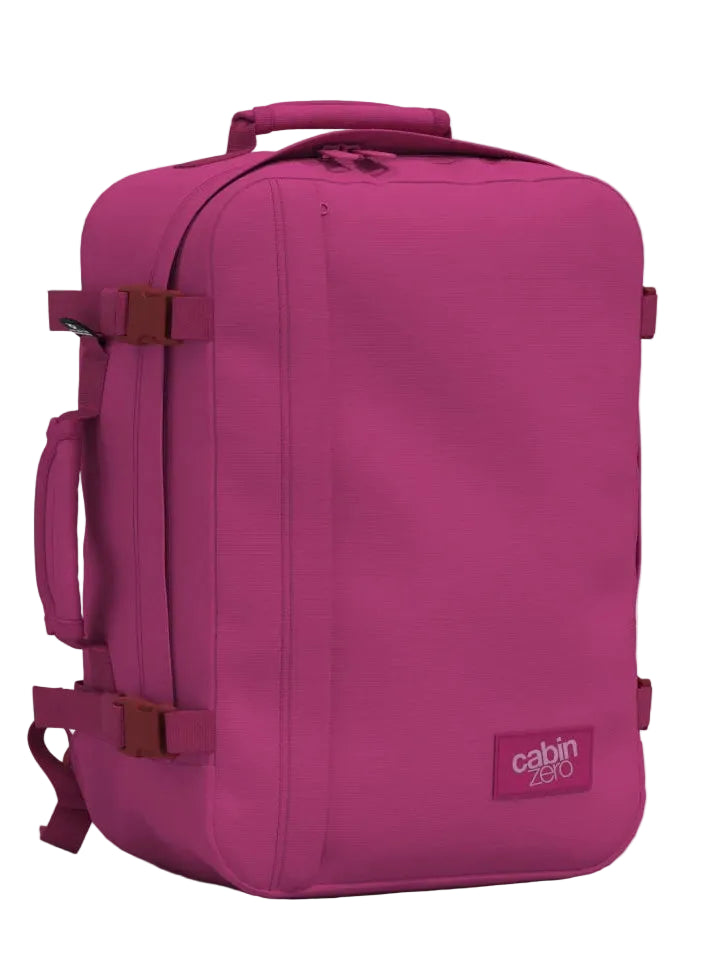 Cabinzero Classic Backpack 36L in Lovestruck Pink Color