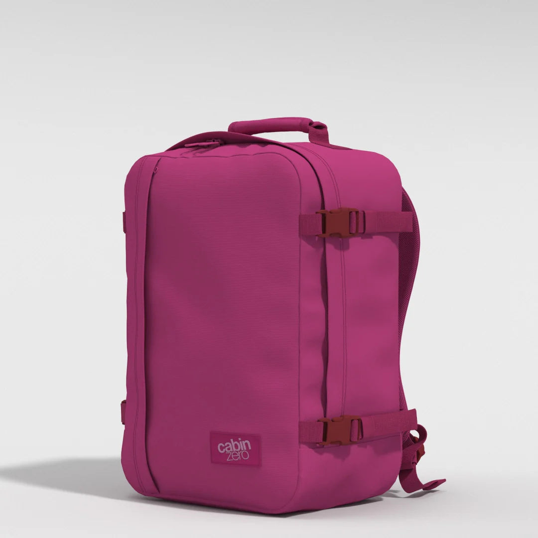Cabinzero Classic Backpack 36L in Lovestruck Pink Color