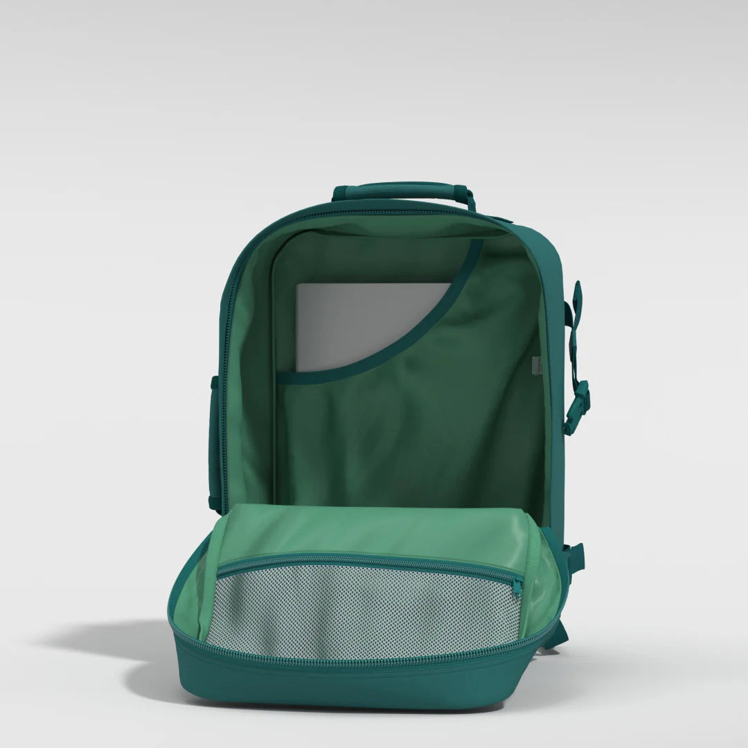 Cabinzero Classic Backpack 36L in Meadow Green Color