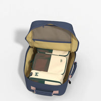 Cabinzero Classic Backpack 36L in Shibori Blue Color