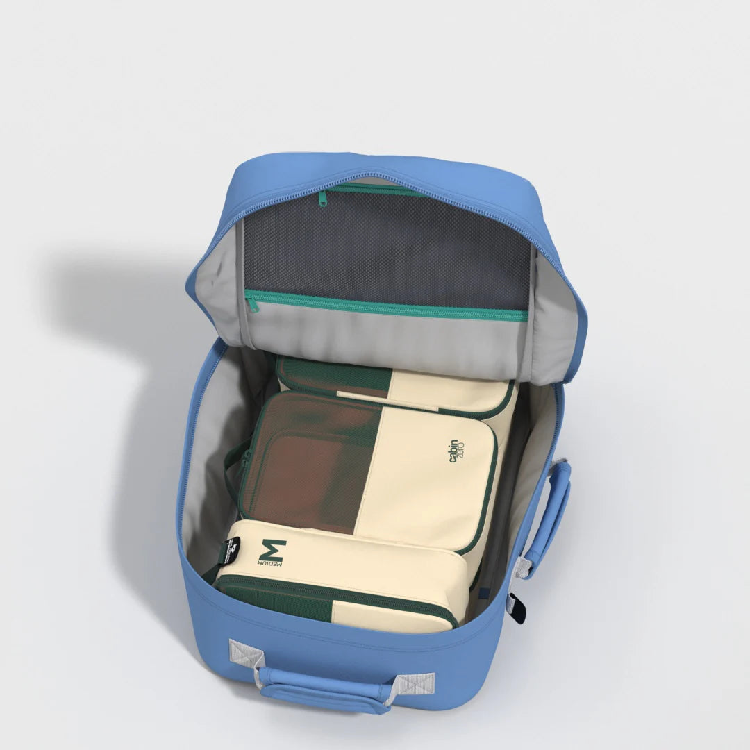 Cabinzero Classic Backpack 36L in Infinity Blue Color