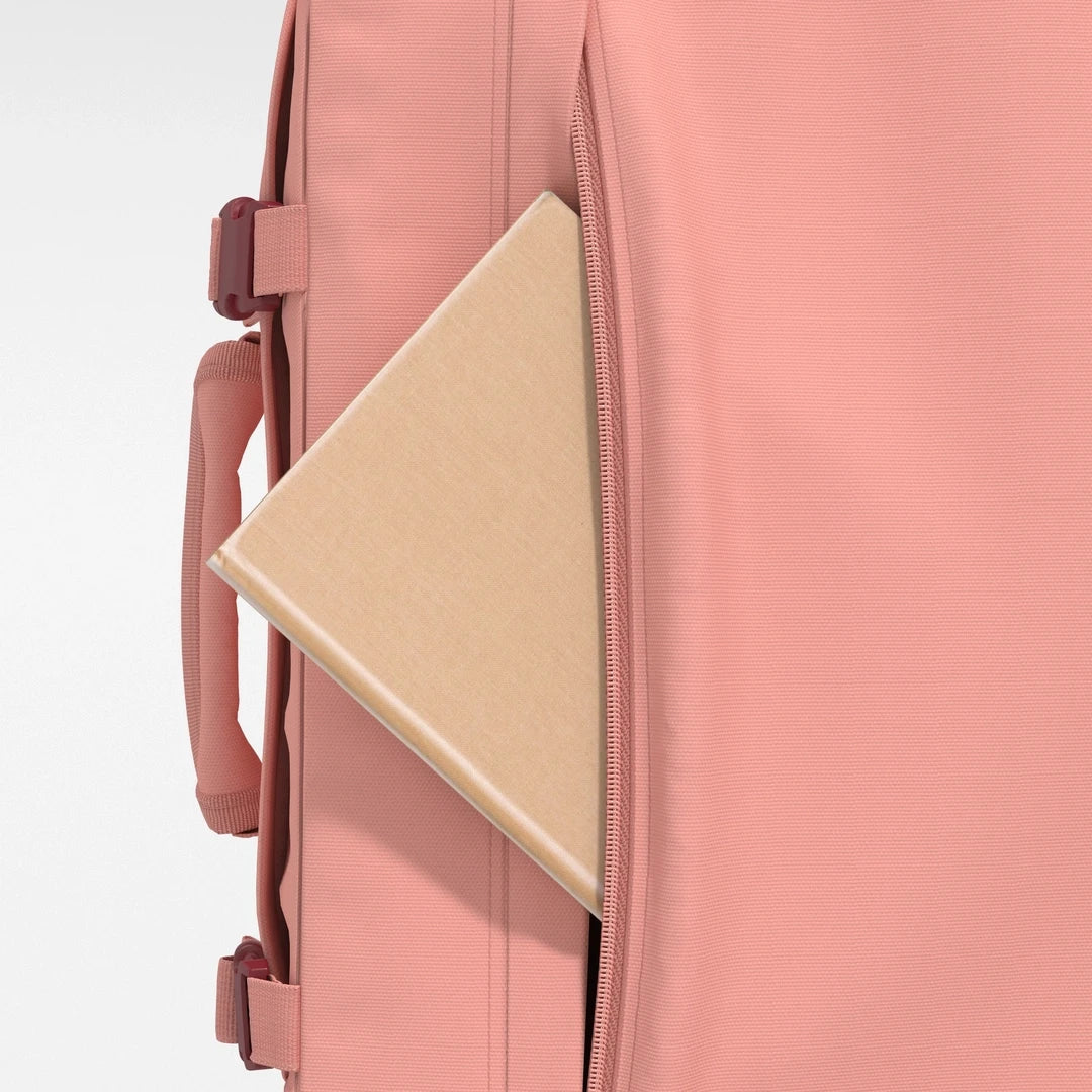 Cabinzero Classic Backpack 44L in Macaroon Pink Color