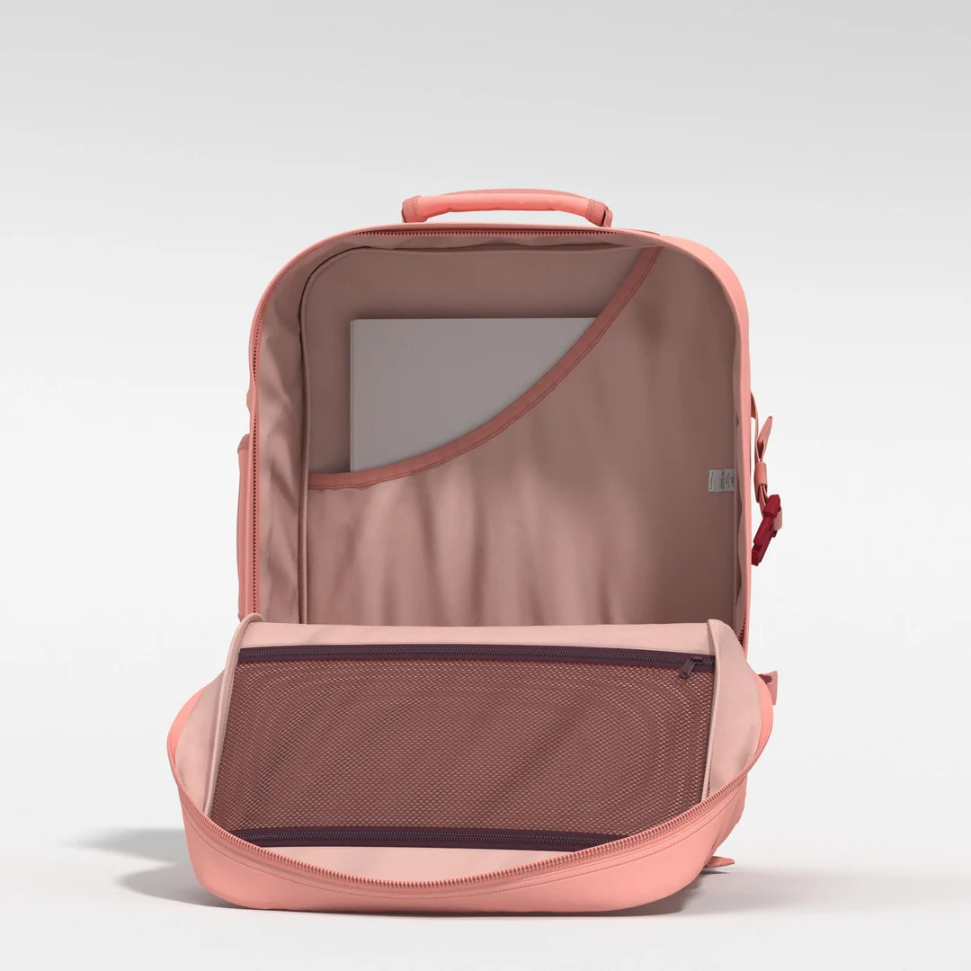 Cabinzero Classic Backpack 44L in Macaroon Pink Color