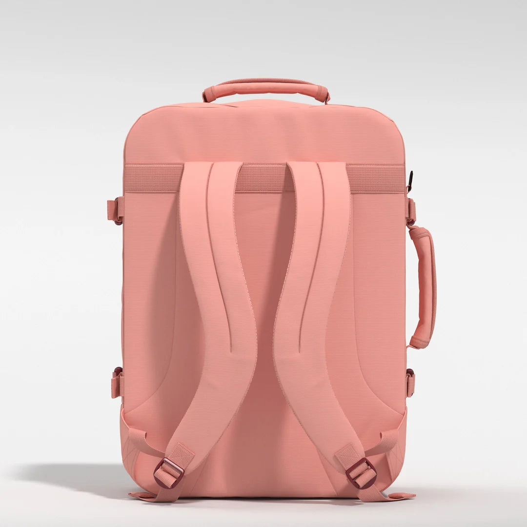 Cabinzero Classic Backpack 44L in Macaroon Pink Color