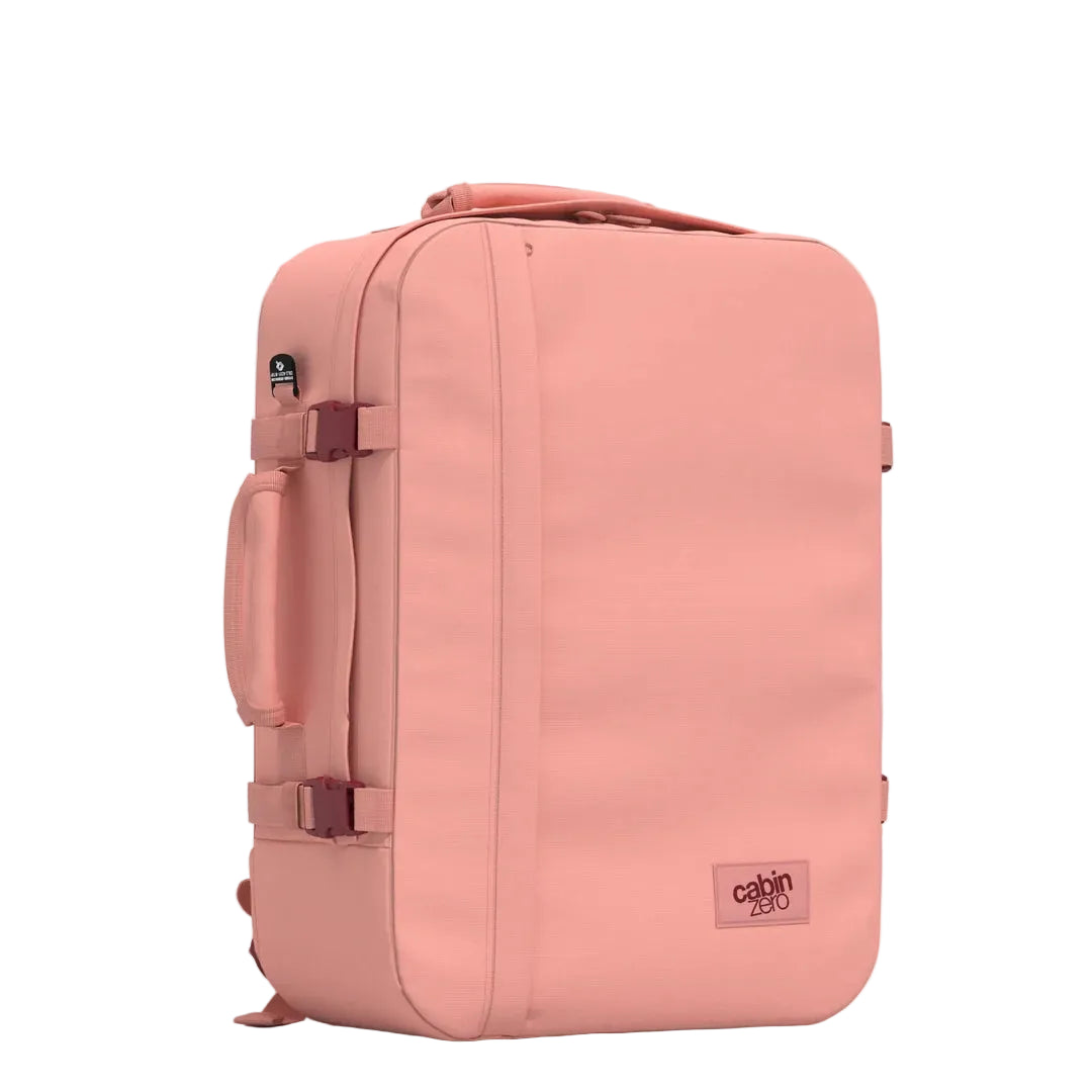 Cabinzero Classic Backpack 44L in Macaroon Pink Color