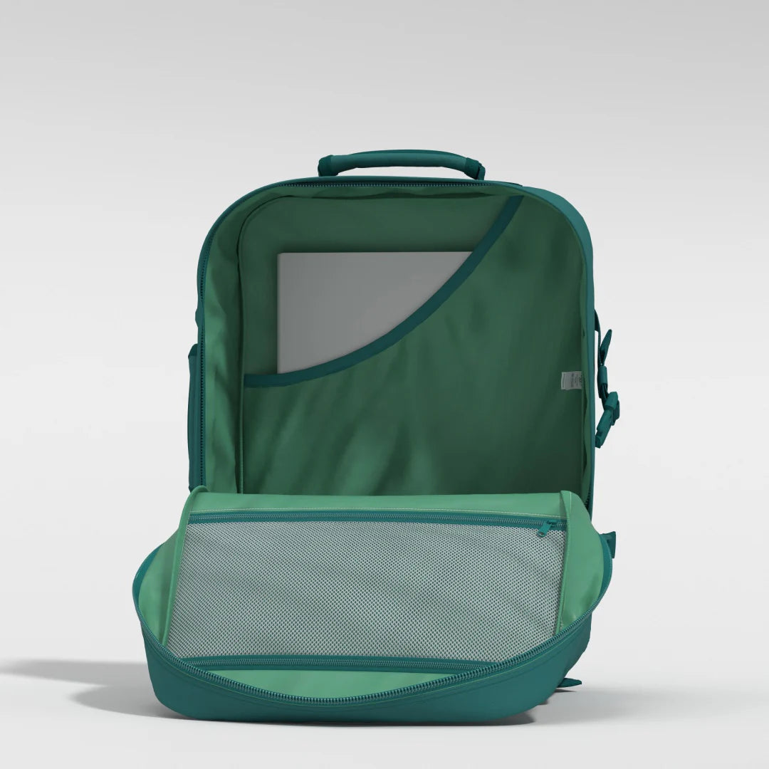 Cabinzero Classic Backpack 44L in Meadow Green Color