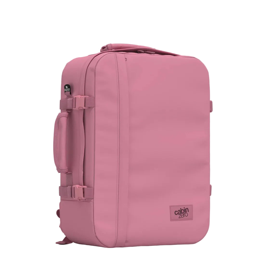 Cabinzero Classic Backpack 44L in Rosa Rosa Color